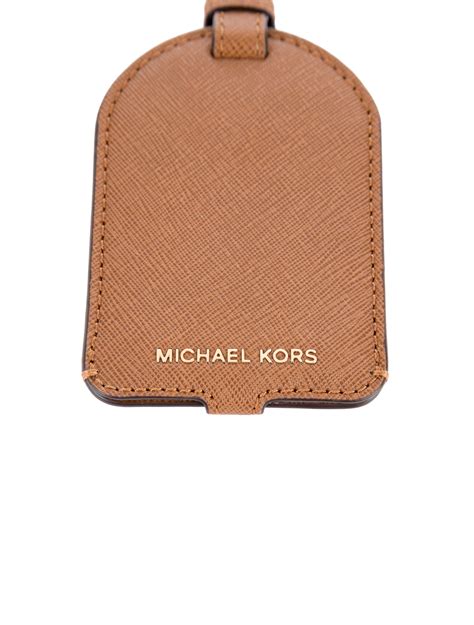 michael kors luggage tag